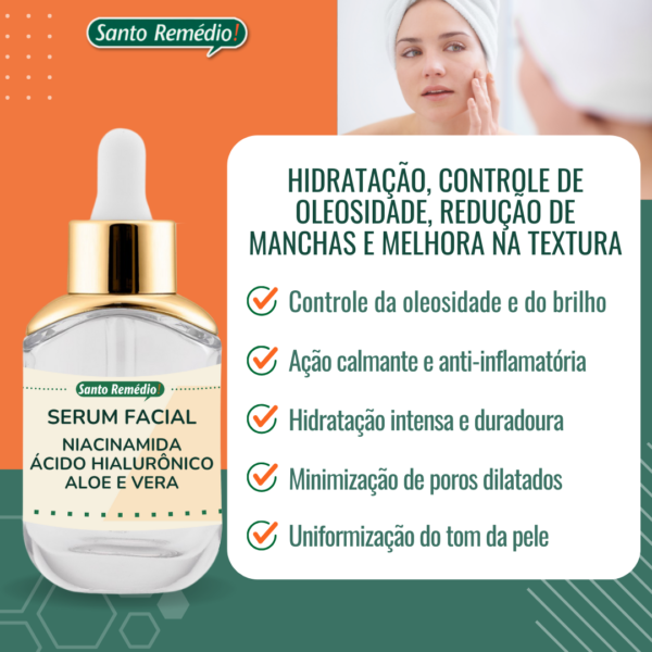 Sérum Facial para controle de Oleosidade - Image 2