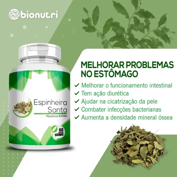 Espinheira Santa 60 Capsulas Bionutri - Image 3
